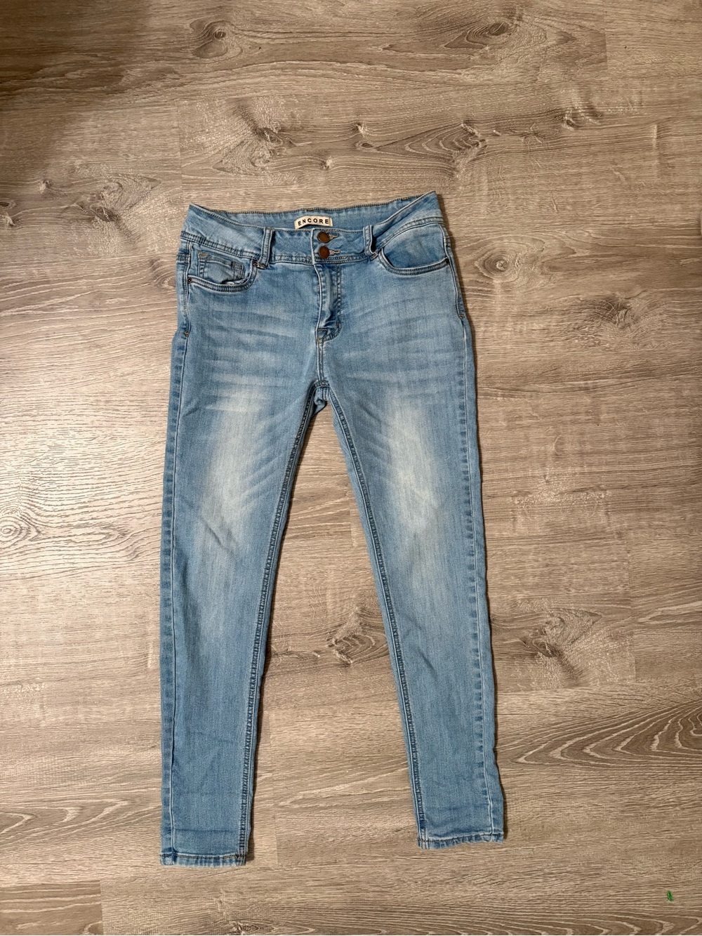 Encore Jeans Light Blue Skinny Women's Jeans
